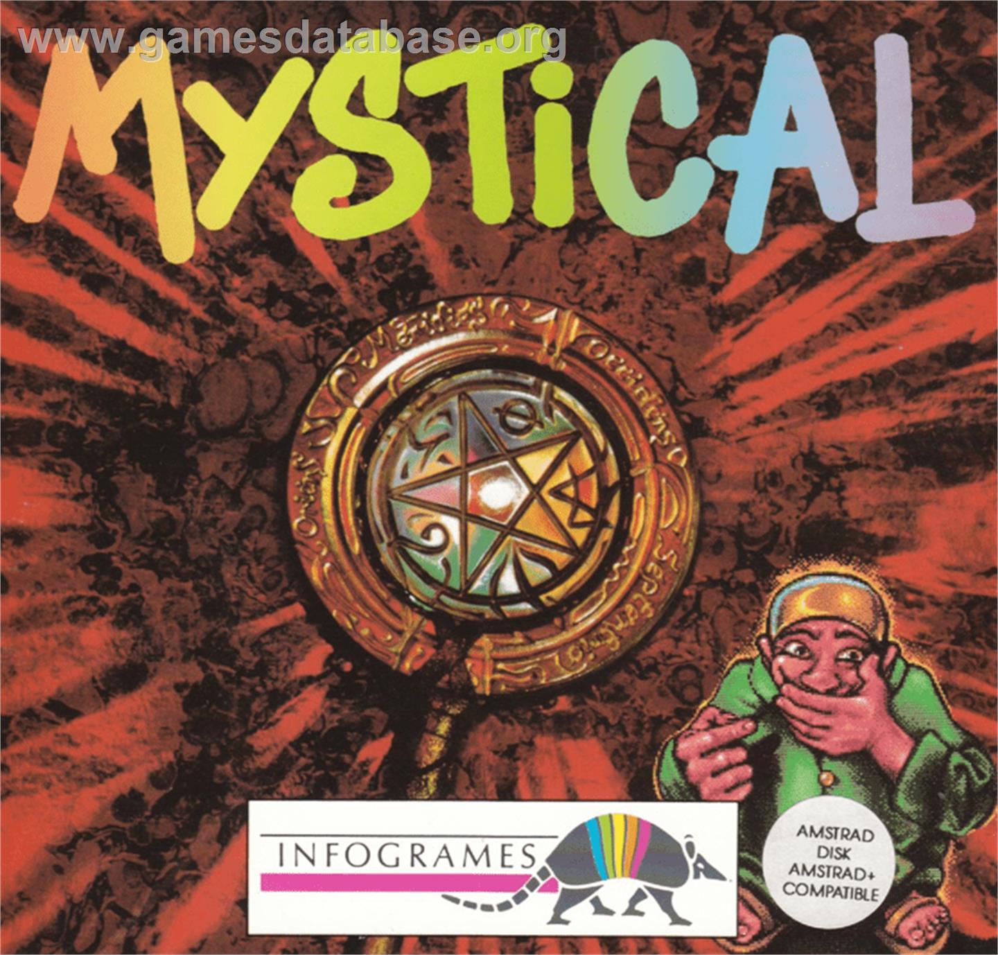 Mystical - Amstrad CPC - Artwork - Box