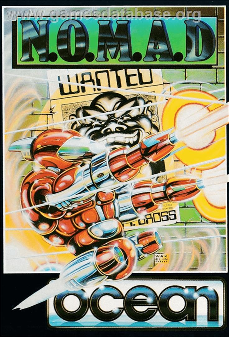 N.O.M.A.D - Amstrad CPC - Artwork - Box