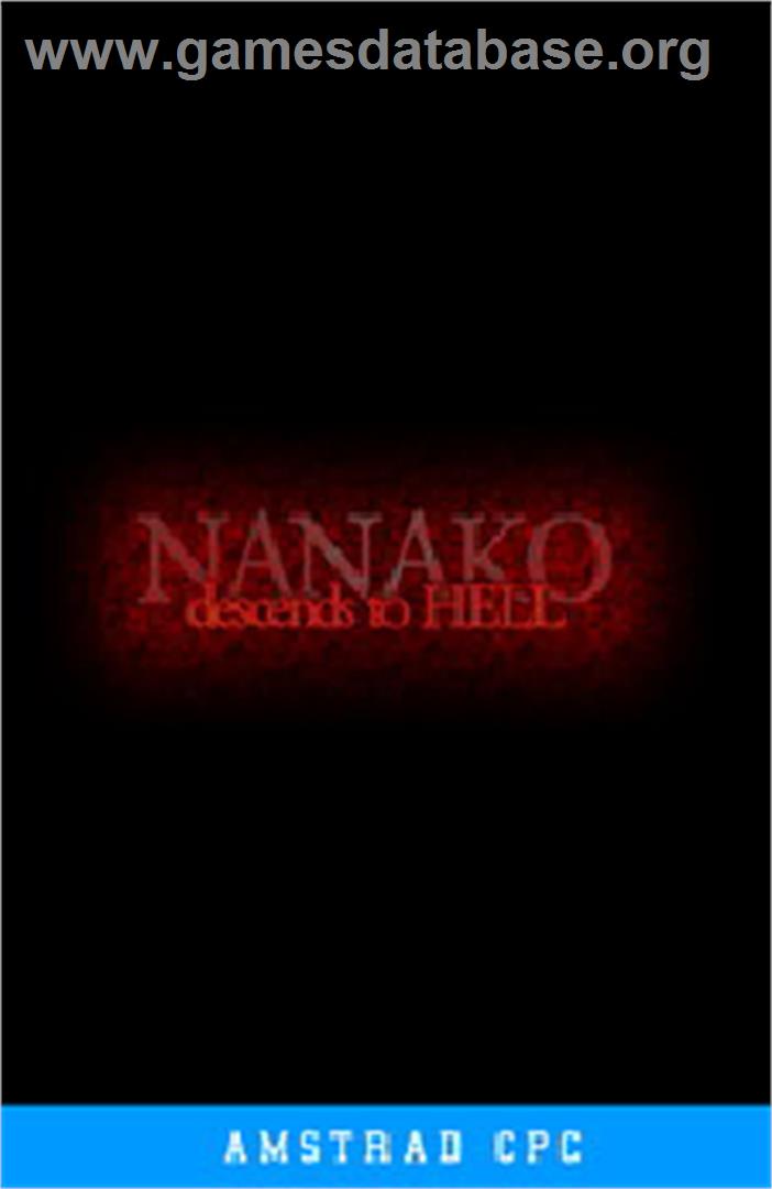 Nanako Descends To Hell - Amstrad CPC - Artwork - Box