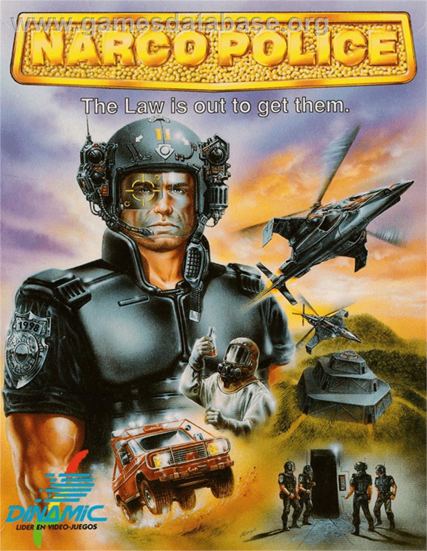 Narco Police - Amstrad CPC - Artwork - Box