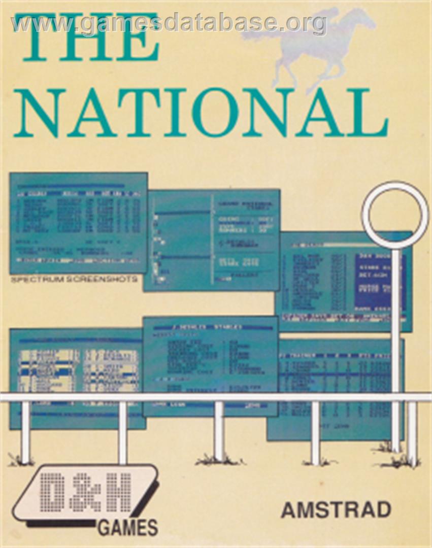 National, The - Amstrad CPC - Artwork - Box