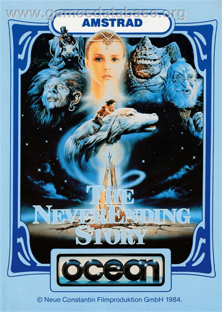 Neverending Story - Amstrad CPC - Artwork - Box