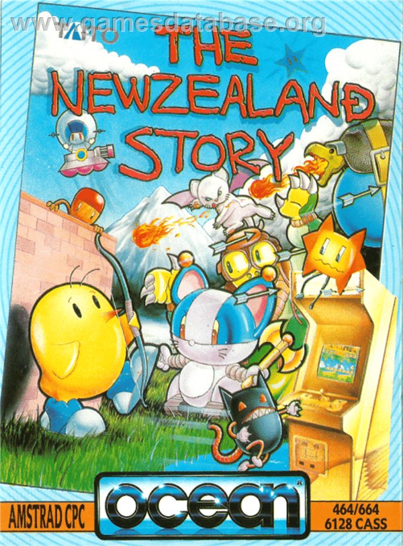 New Zealand Story, The - Amstrad CPC - Artwork - Box