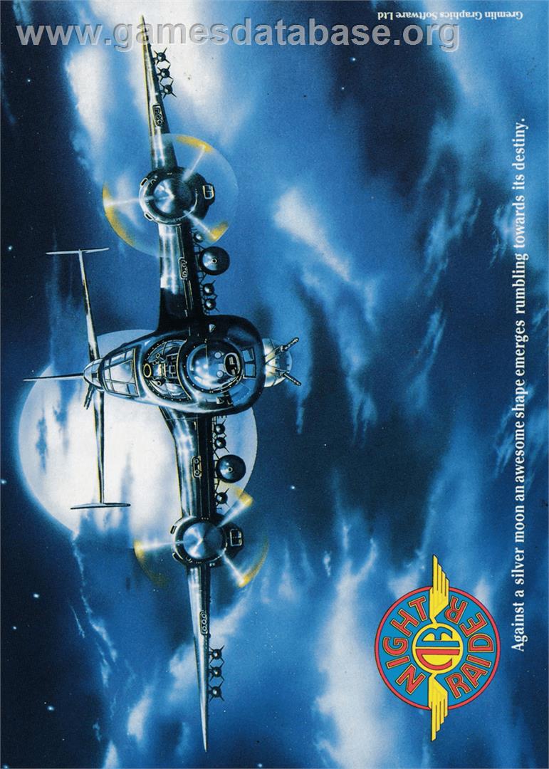 Night Raider - Amstrad CPC - Artwork - Box