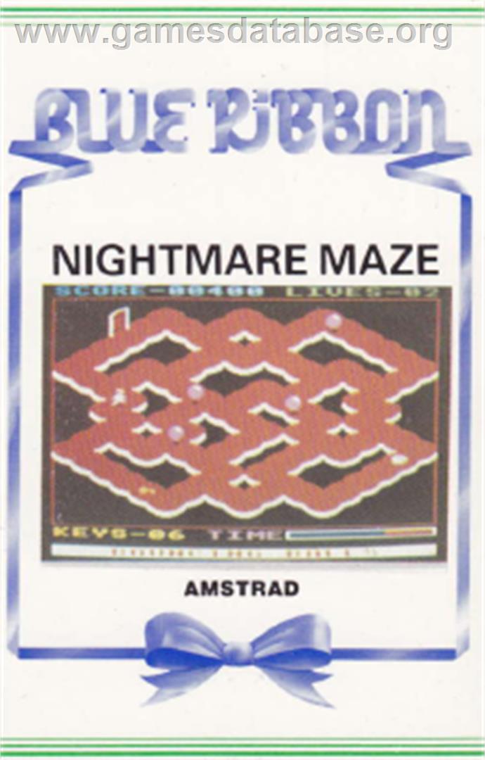 Nightmare Maze - Amstrad CPC - Artwork - Box