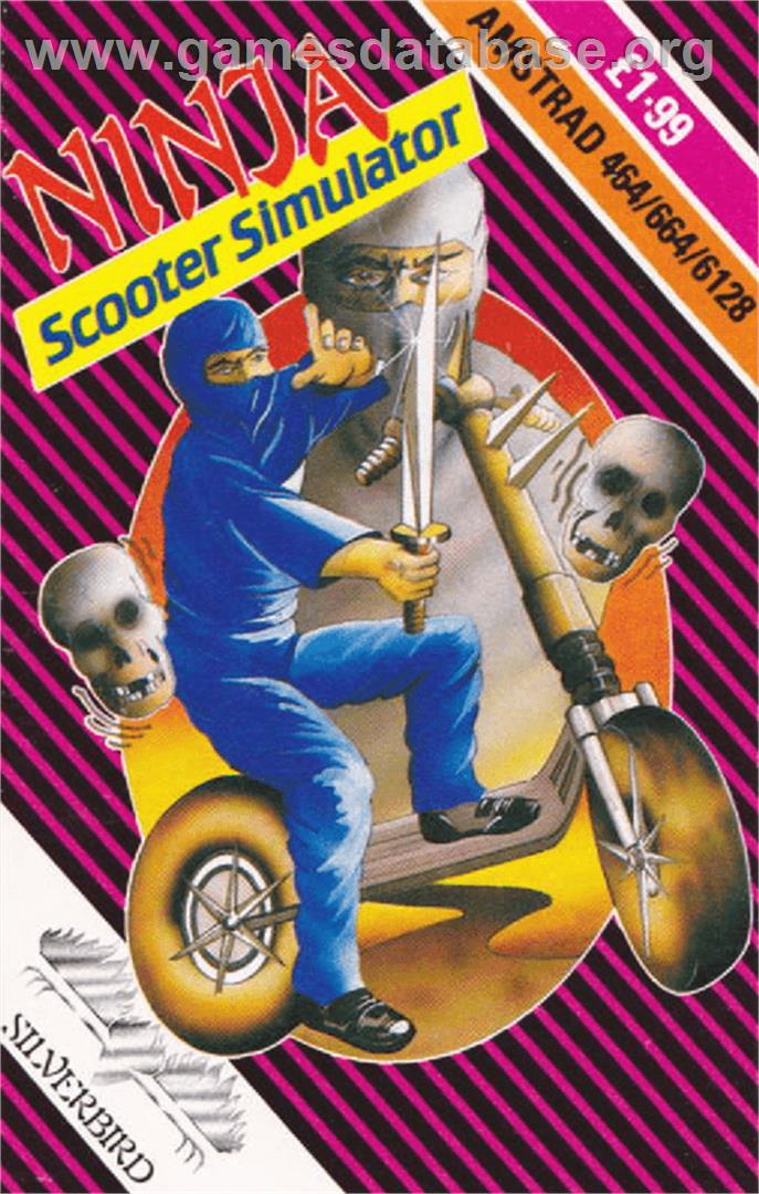 Ninja Scooter Simulator - Amstrad CPC - Artwork - Box