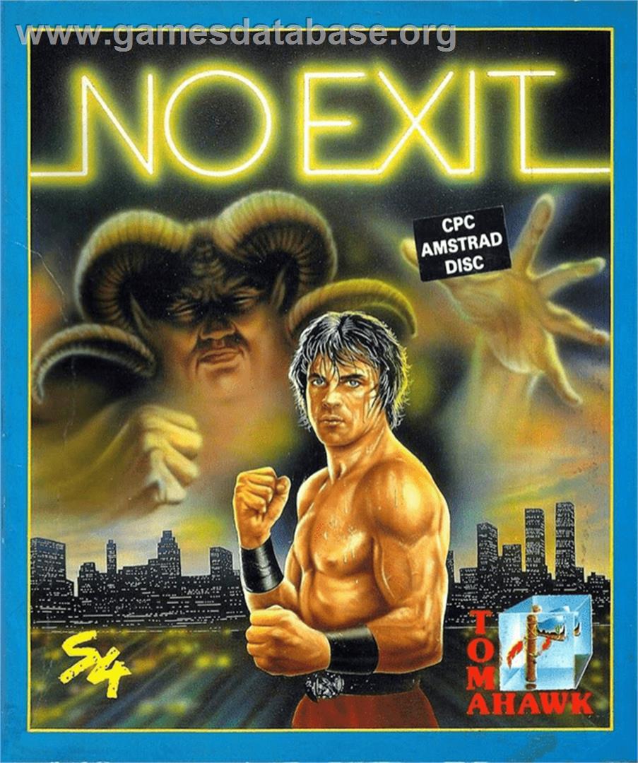 No Exit - Amstrad CPC - Artwork - Box