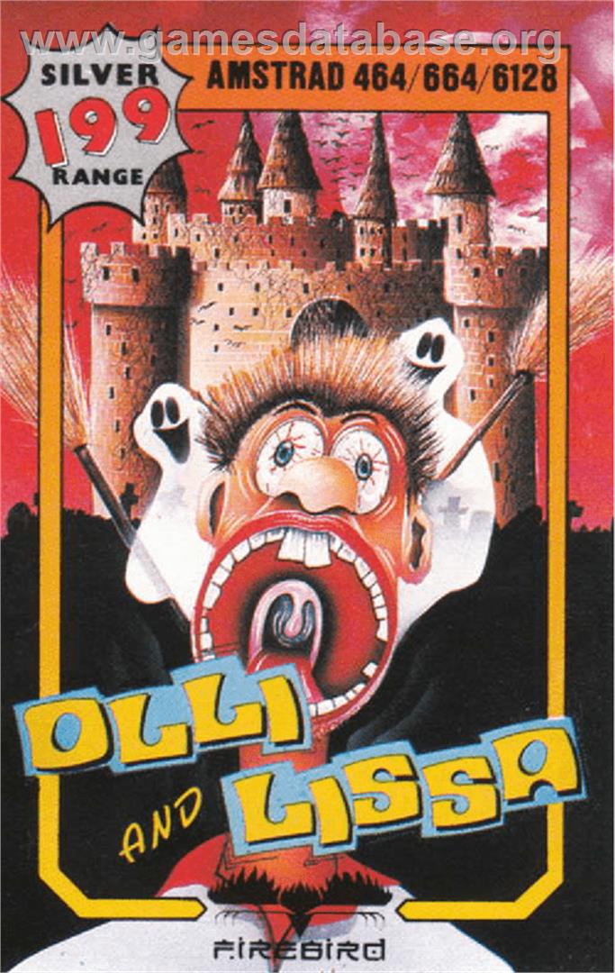 Olli & Lissa: The Ghost of Shilmore Castle - Amstrad CPC - Artwork - Box