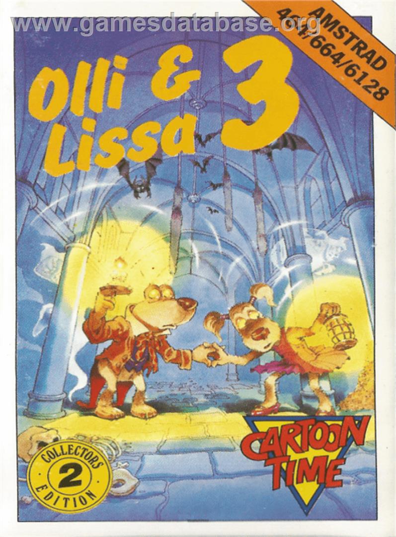 Olli & Lissa 3: The Candlelight Adventure - Amstrad CPC - Artwork - Box