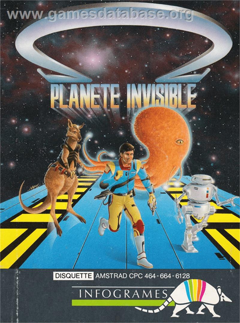 Omega Planete Invisible - Amstrad CPC - Artwork - Box