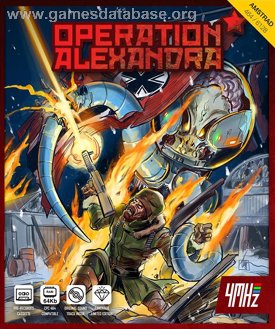 Operation Alexandra - Amstrad CPC - Artwork - Box