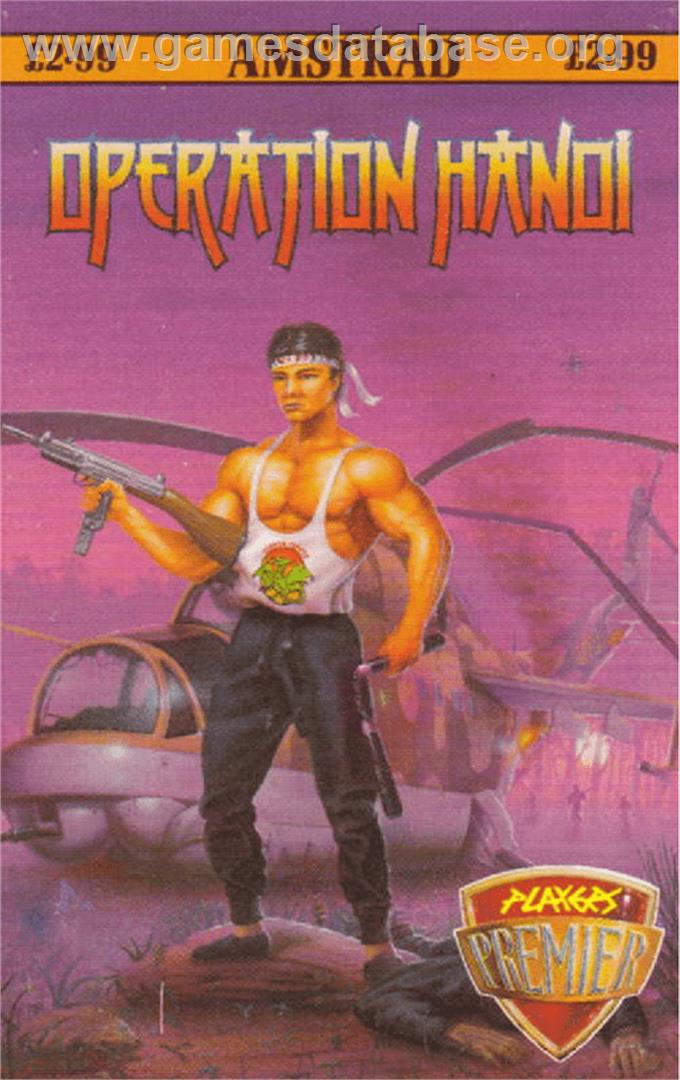 Operation Hanoi - Amstrad CPC - Artwork - Box