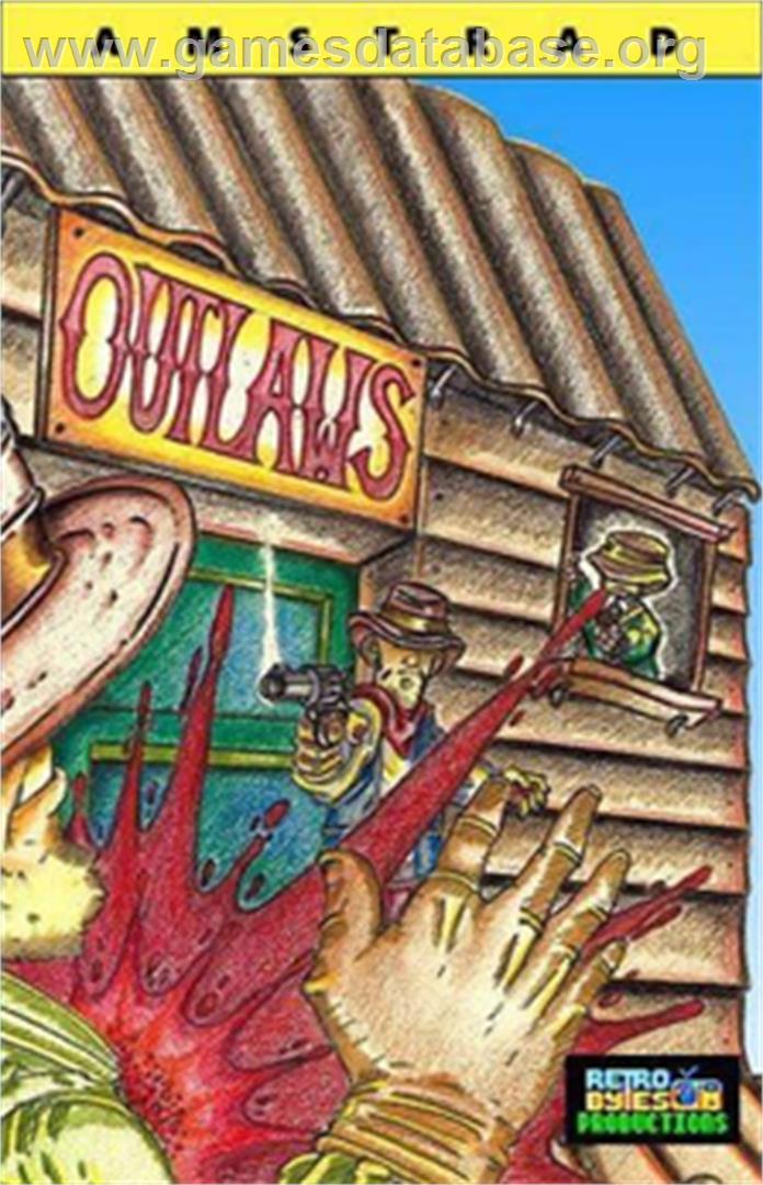 Outlaws - Amstrad CPC - Artwork - Box