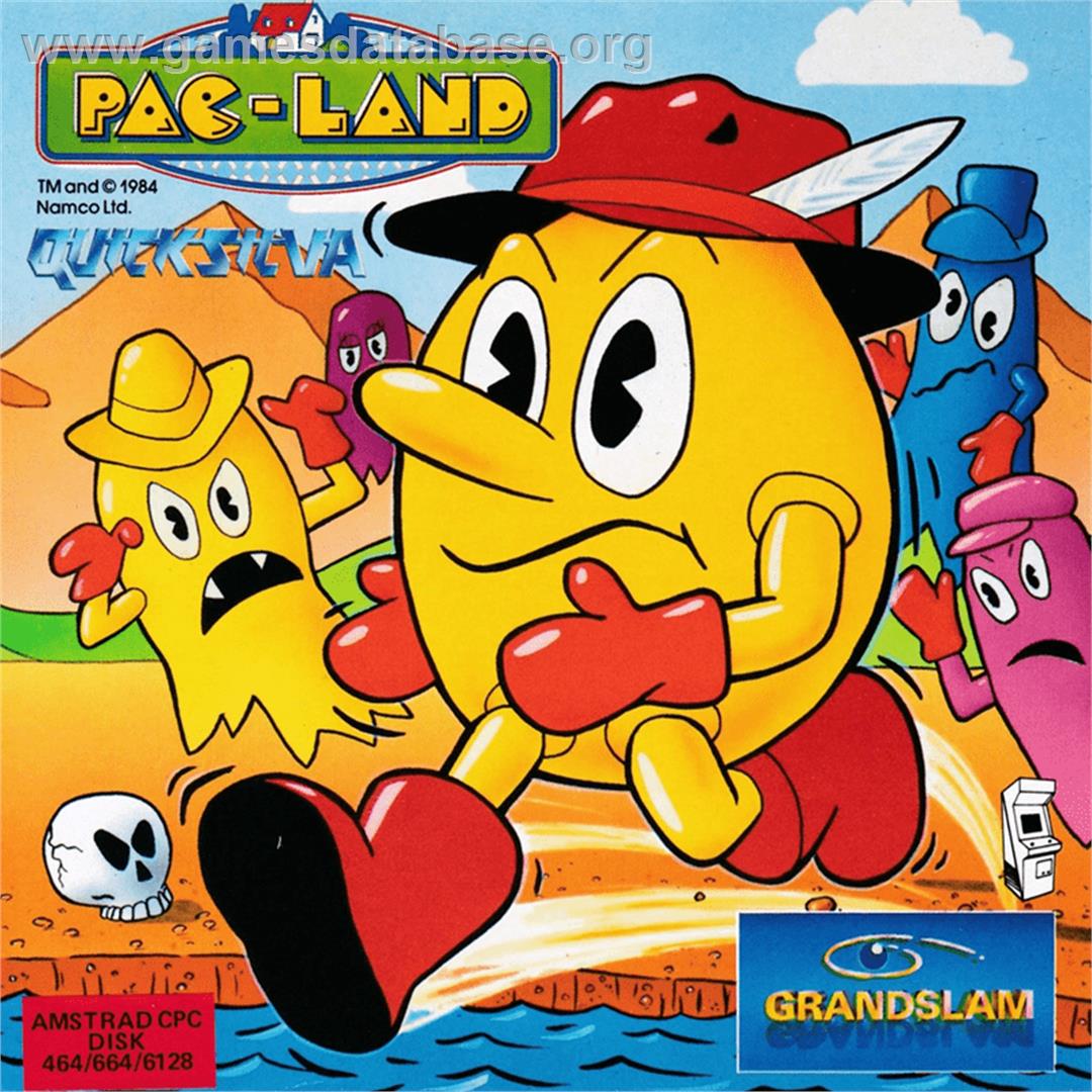 Pac-Land - Amstrad CPC - Artwork - Box