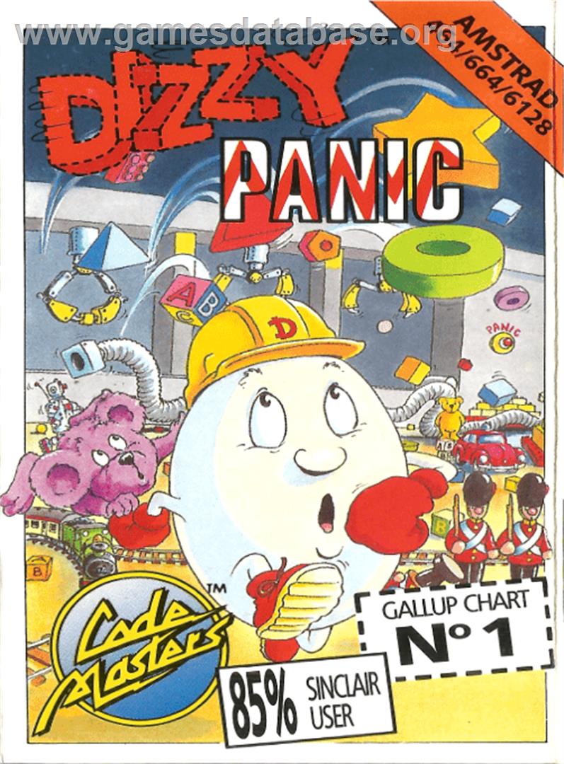 Panic Dizzy - Amstrad CPC - Artwork - Box