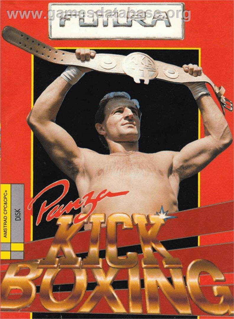 Panza Kick Boxing - Amstrad CPC - Artwork - Box