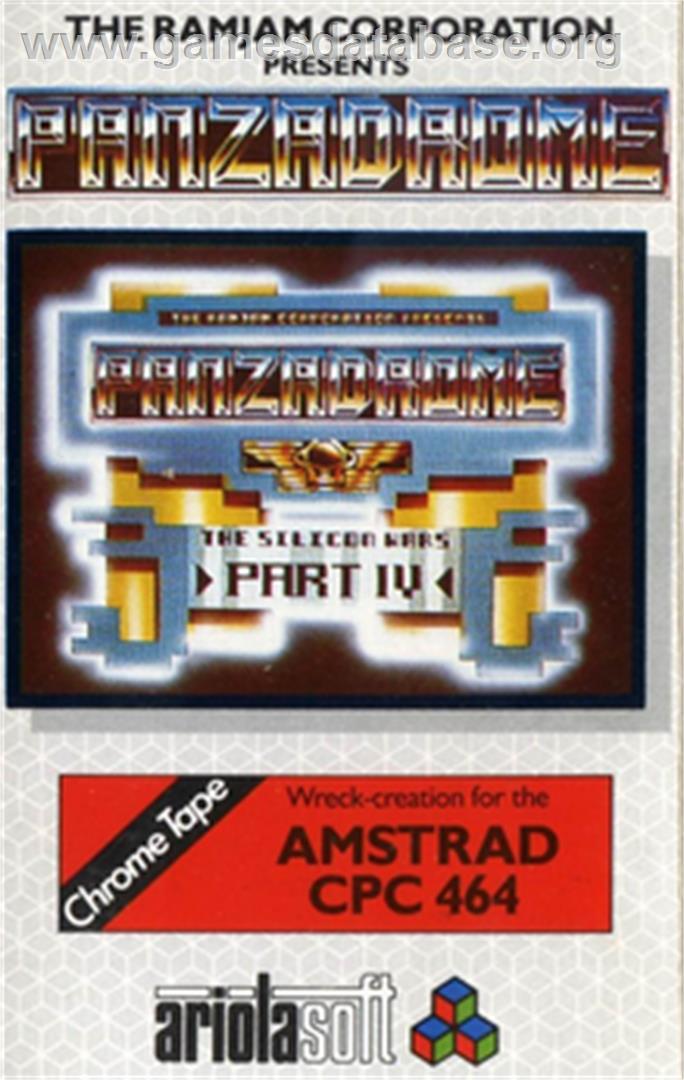Panzadrome - Amstrad CPC - Artwork - Box
