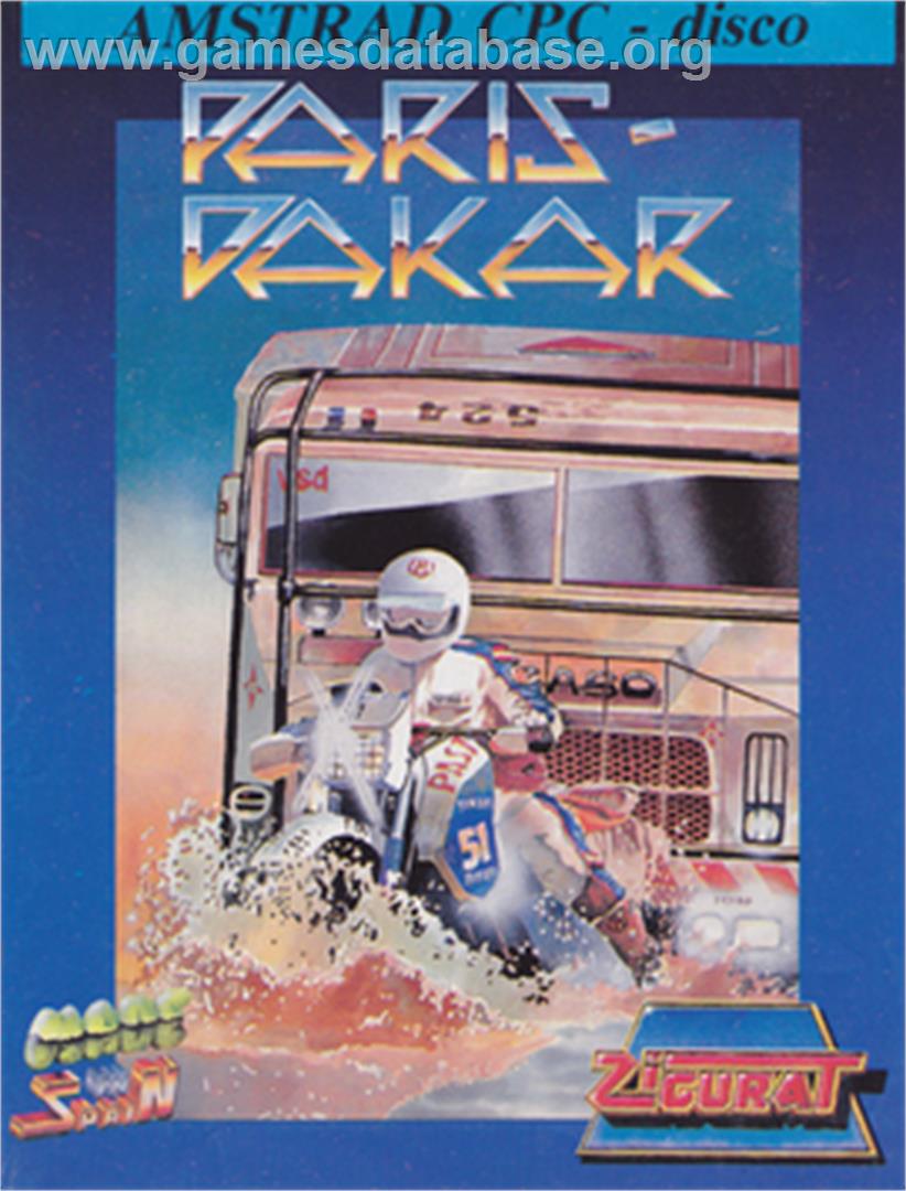 Paris-Dakar - Amstrad CPC - Artwork - Box