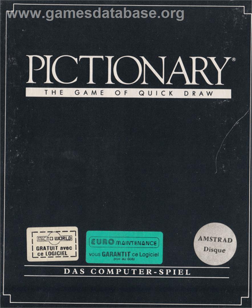 Pictionary - Amstrad CPC - Artwork - Box