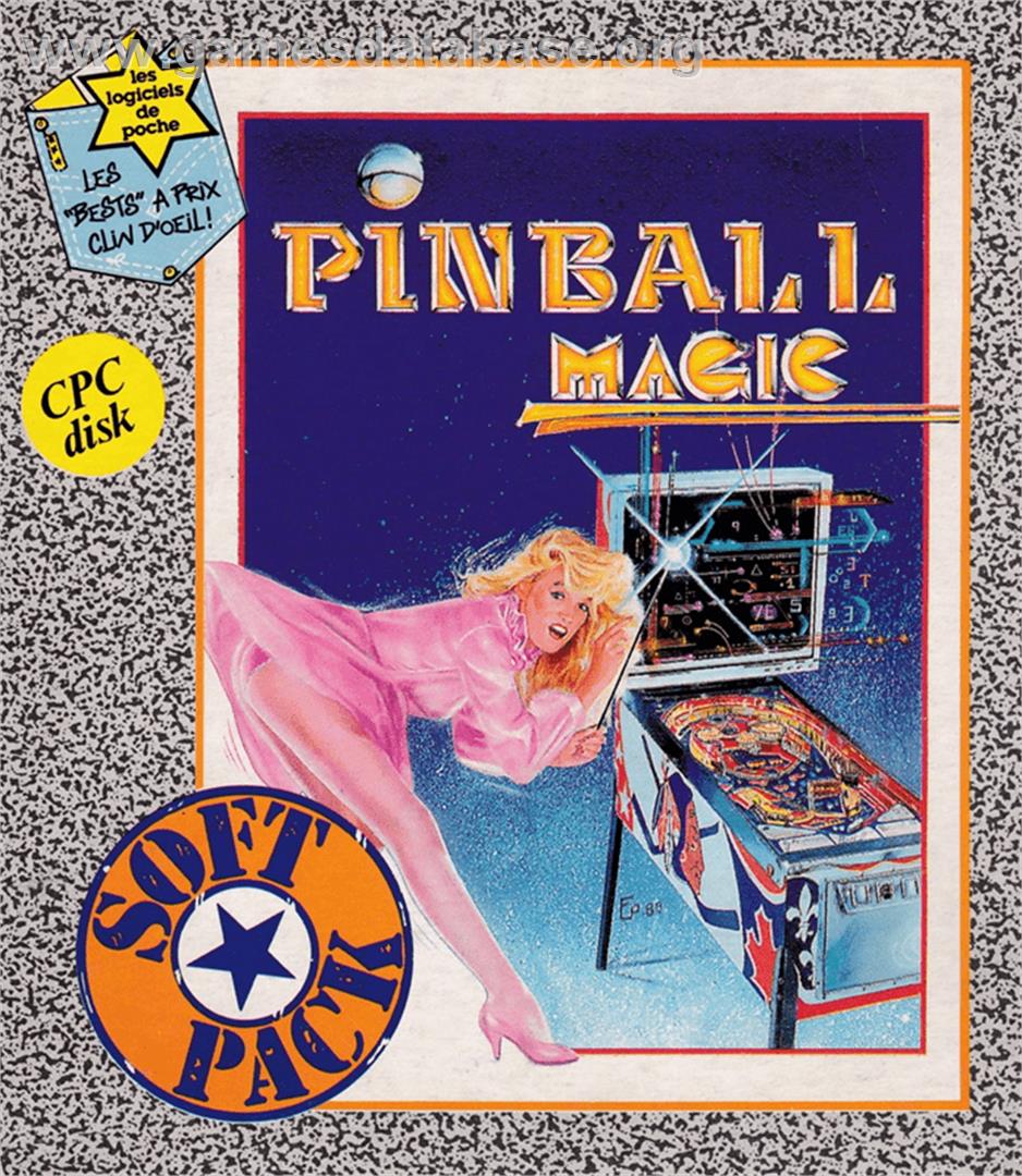 Pinball Magic - Amstrad CPC - Artwork - Box