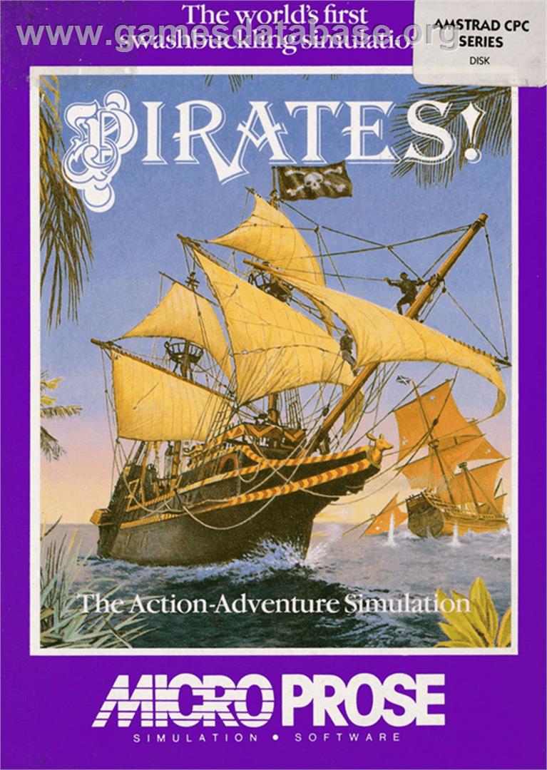 Pirates! - Amstrad CPC - Artwork - Box