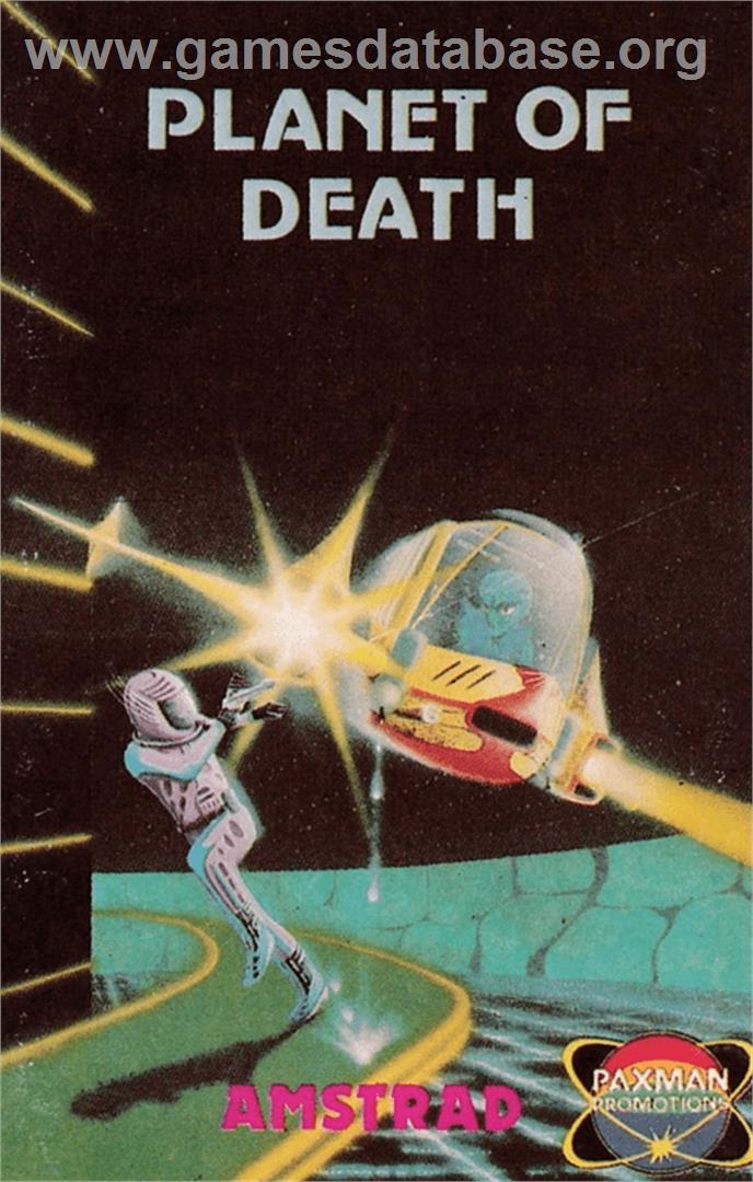 Planet Of Death - Amstrad CPC - Artwork - Box
