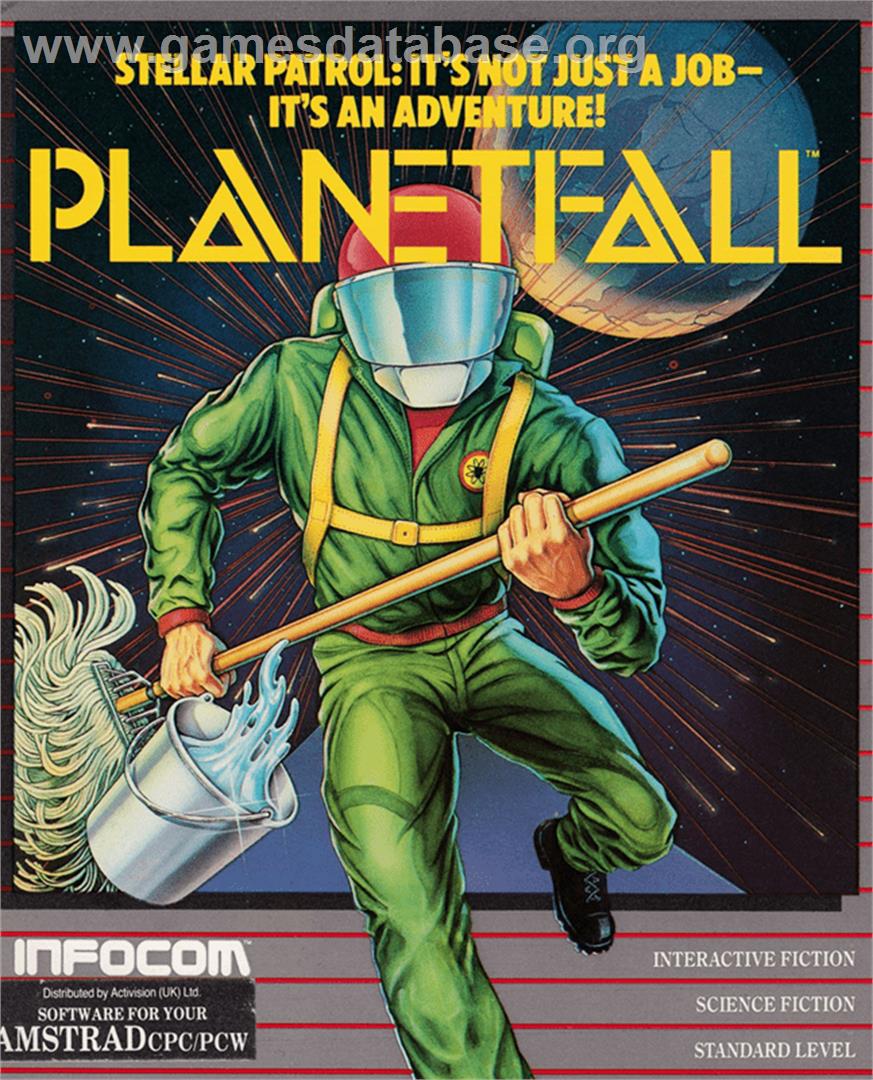 Planetfall - Amstrad CPC - Artwork - Box