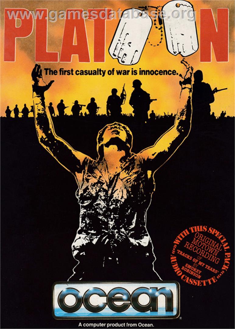 Platoon - Amstrad CPC - Artwork - Box