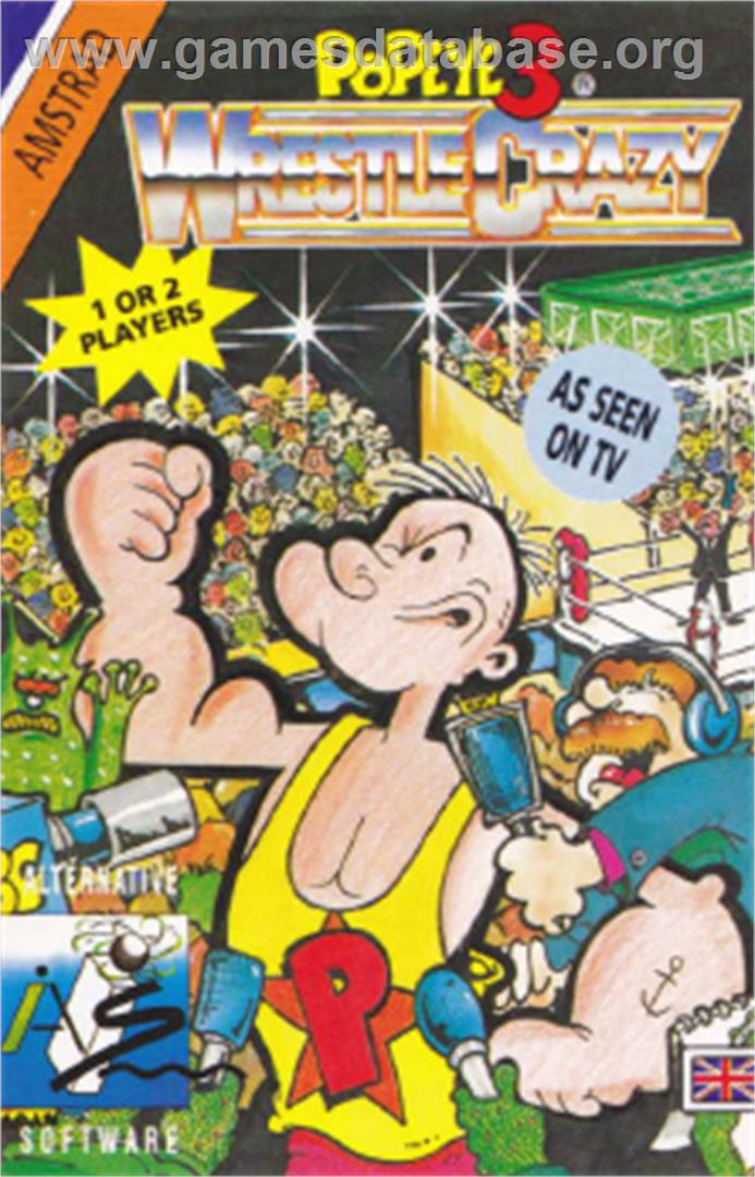 Popeye 3 - Wrestle Crazy - Amstrad CPC - Artwork - Box