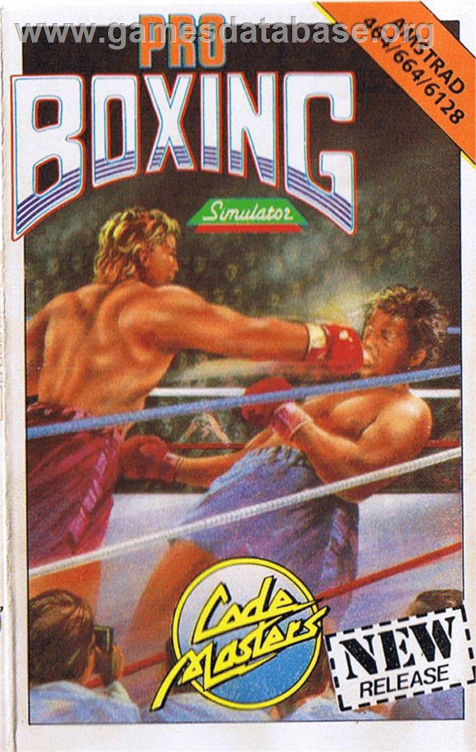 Pro Boxing Simulator - Amstrad CPC - Artwork - Box