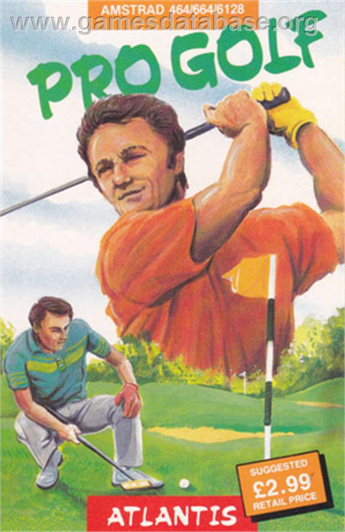 Pro Golf - Amstrad CPC - Artwork - Box