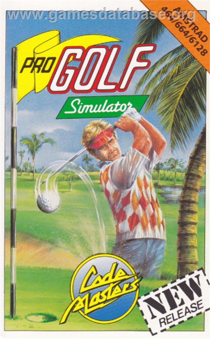 Pro Golf Simulator - Amstrad CPC - Artwork - Box