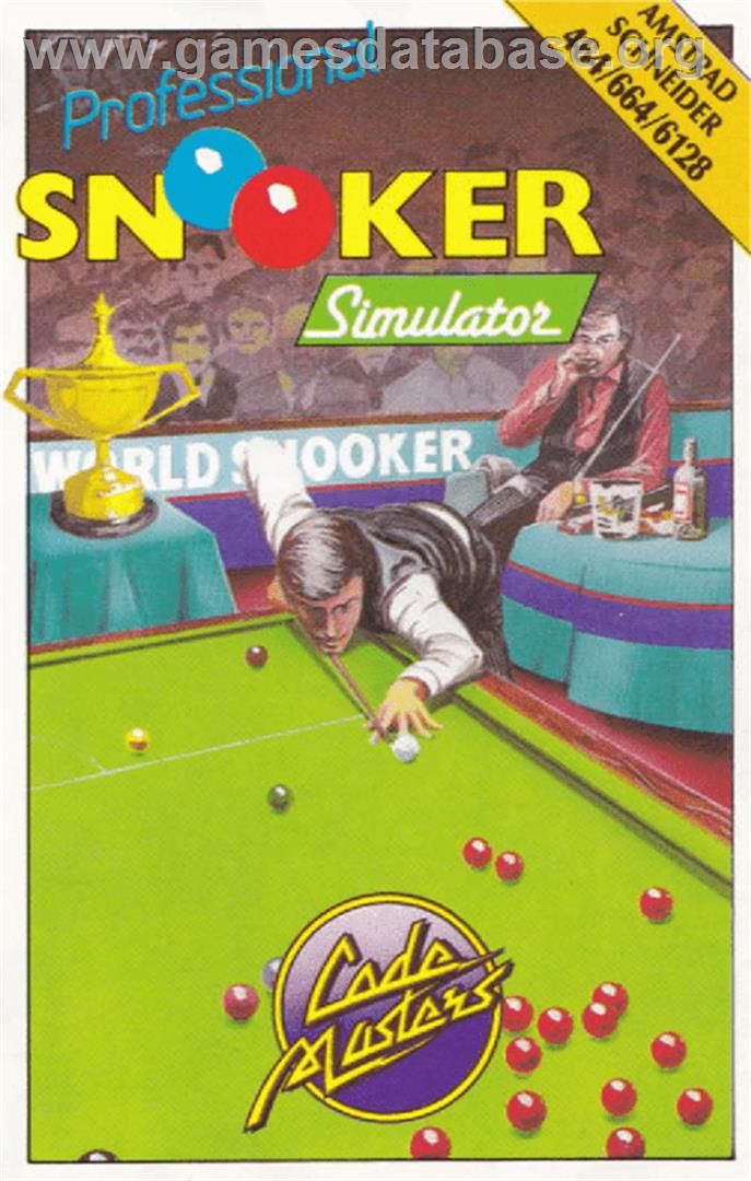 Professional Snooker Simulator - Amstrad CPC - Artwork - Box