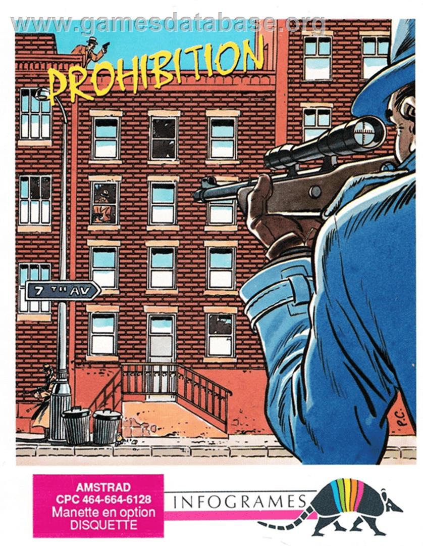 Prohibition - Amstrad CPC - Artwork - Box