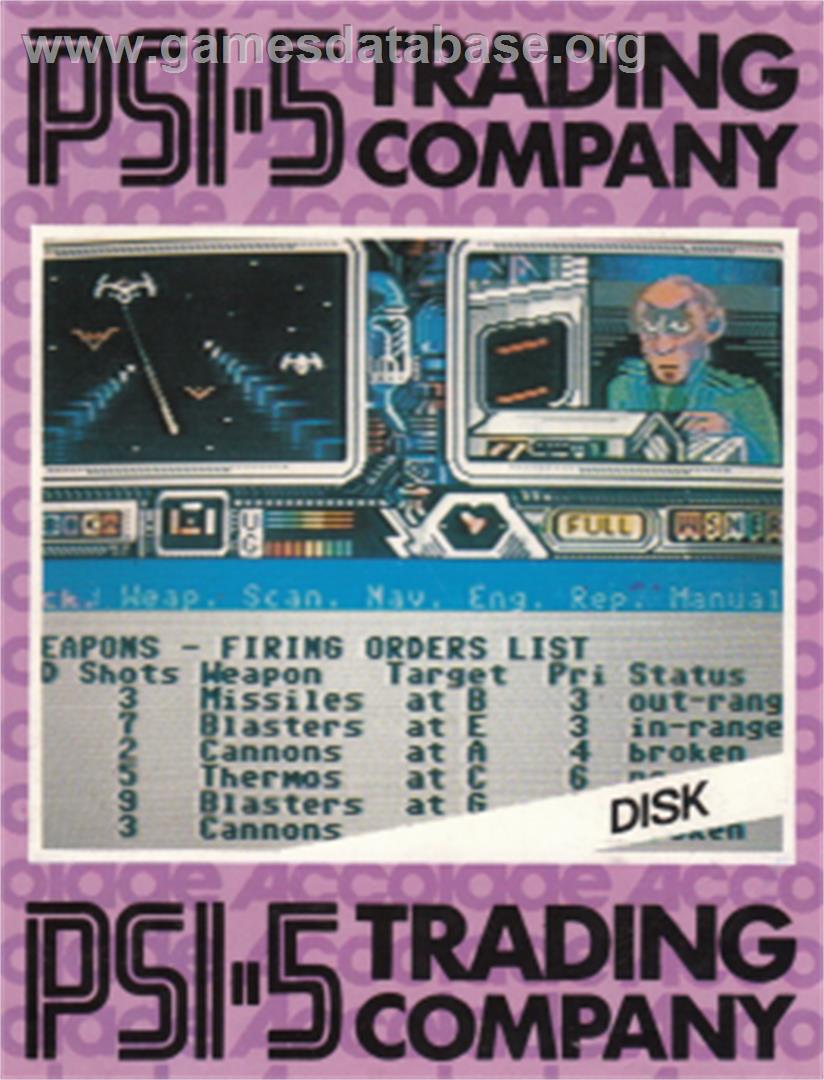Psi-5 Trading Company - Amstrad CPC - Artwork - Box