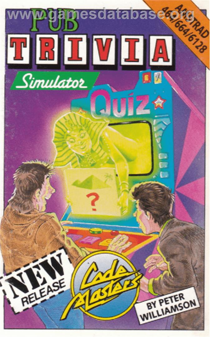 Pub Trivia Simulator - Amstrad CPC - Artwork - Box