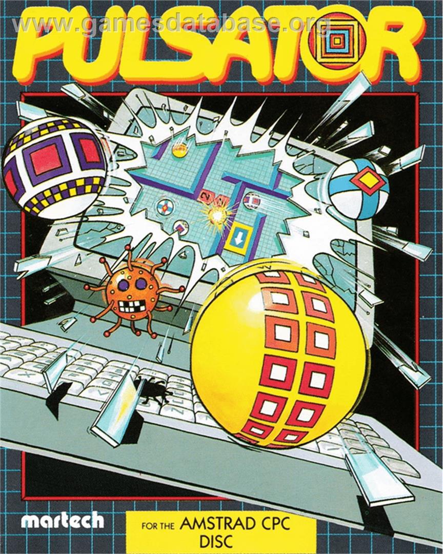 Pulsator - Amstrad CPC - Artwork - Box