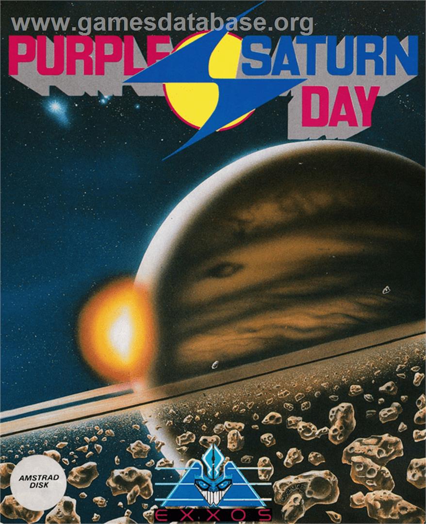Purple Saturn Day - Amstrad CPC - Artwork - Box