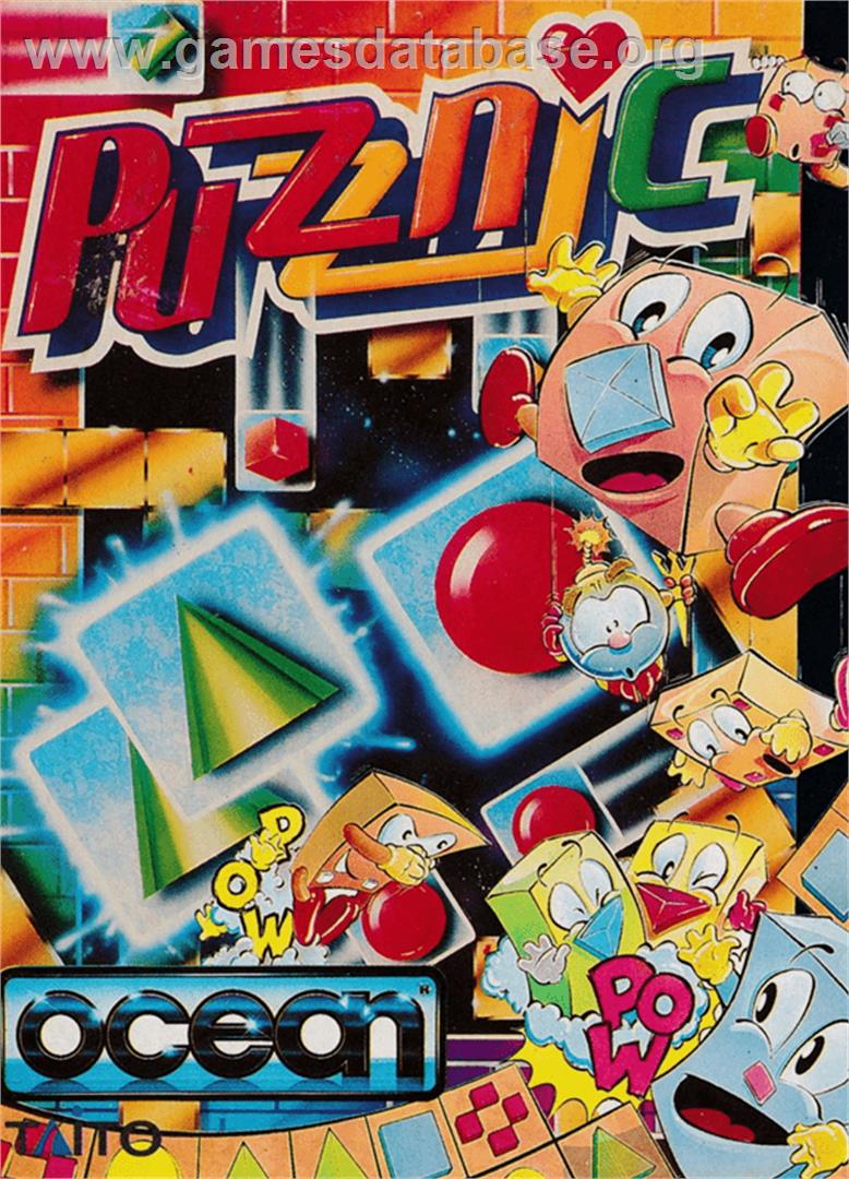 Puzznic - Amstrad CPC - Artwork - Box