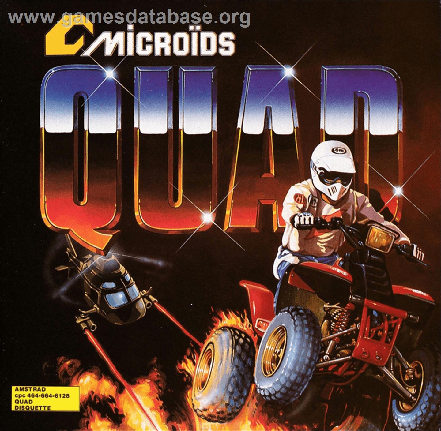 Quad - Amstrad CPC - Artwork - Box