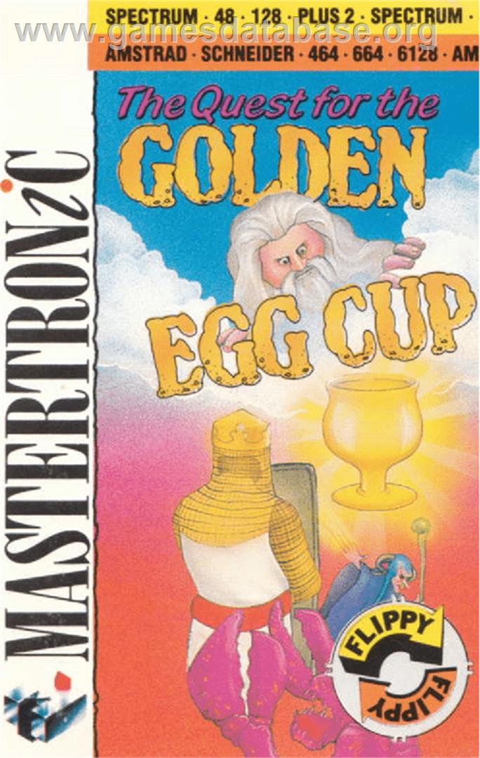 Quest For The Golden Eggcup, The - Amstrad CPC - Artwork - Box