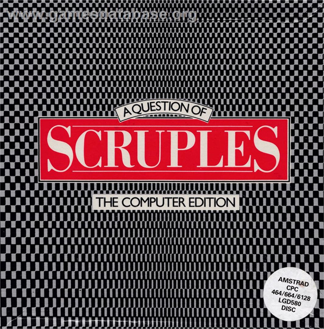Question Of Scruples, A - Amstrad CPC - Artwork - Box