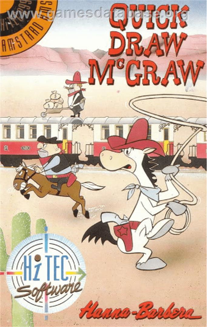 Quick Draw McGraw - Amstrad CPC - Artwork - Box
