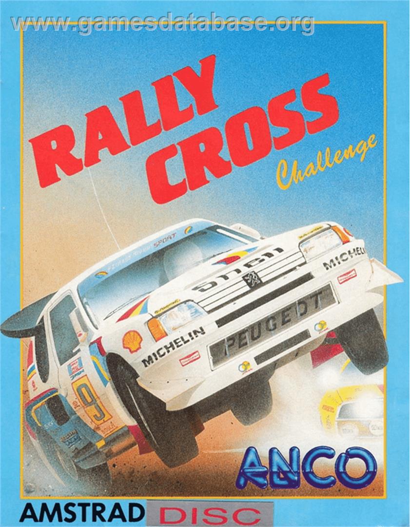 Rally Cross Challenge - Amstrad CPC - Artwork - Box
