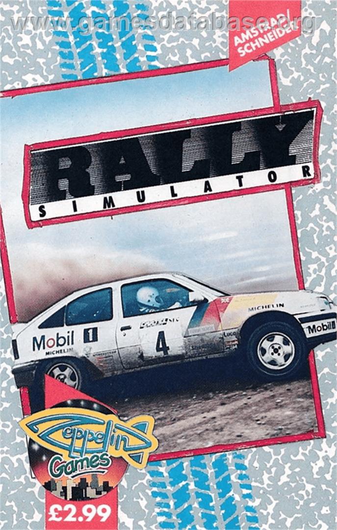 Rally Simulator - Amstrad CPC - Artwork - Box