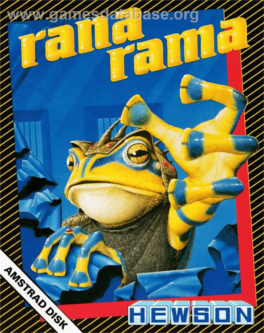 Rana Rama - Amstrad CPC - Artwork - Box