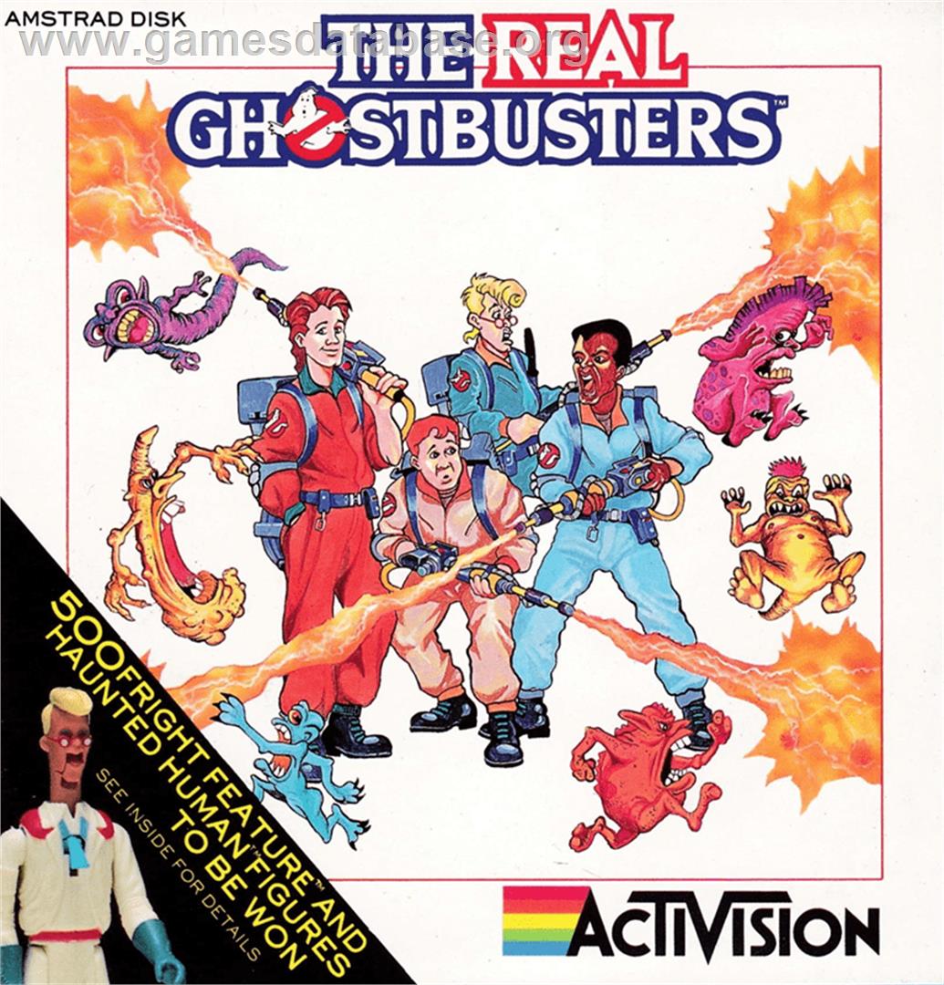 Real Ghostbusters, The - Amstrad CPC - Artwork - Box