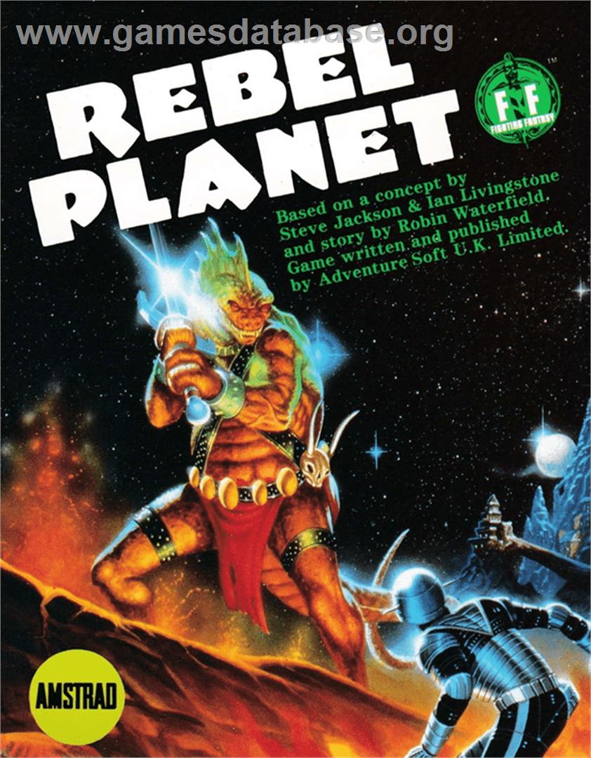 Rebel Planet - Amstrad CPC - Artwork - Box