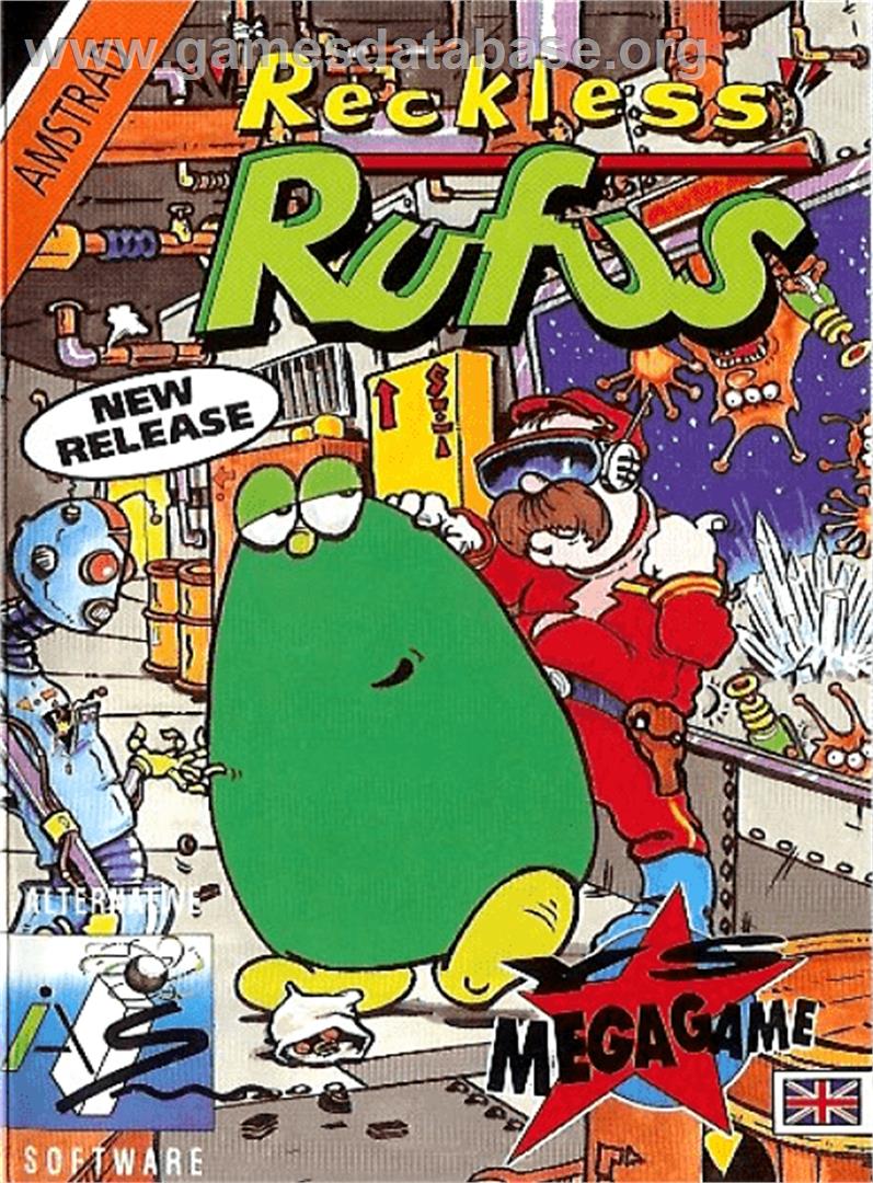 Reckless Rufus - Amstrad CPC - Artwork - Box