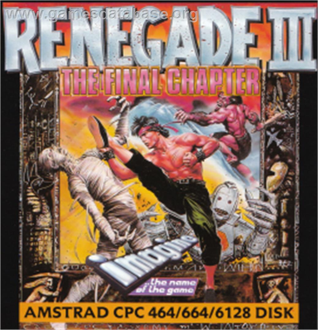 Renegade III: The Final Chapter - Amstrad CPC - Artwork - Box